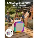 Mossem Karaoke Mikrofon Hoparlör Seti 6 Saat Kullanım Süresi Yeni Nesil