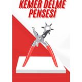 Mossem Kemer Delme Pensesi 6 Farklı Boyutta Kemer Delici Ev Deri Kemer