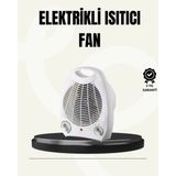 Mossem Mini Elektrikli Isıtıcı – Taşınabilir Fanlı Isıtma Sistemi