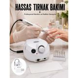 Mossem Profesyonel Tırnak Freze Makinesi Çok Fonksiyonlu Manikür Pedikür Seti Yeni Nesil