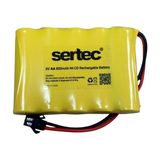 Mossem Sertec 6V 5S1P Aa 800 Mah Kablo + Siyah Konnektörlü Oyuncak Pili