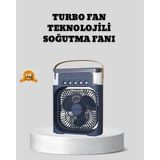 Mossem Sessiz Çalışan Turbo Fan Güçlü Hava Akışlı Masa Üstü Vantilatör