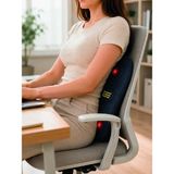 Mossem Titreşimli Isıtmalı Sırt ve Bel Masaj Minderi Ergonomik Tasarım