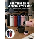 Mossem Uzun Süre Isı Koruma Sağlayan Dijital Göstergeli Termos Yeni Nesil