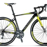 MOSSO CAVALIER CLARIS YOL YARIŞ BİSİKLETİ SİYAH LIME 56 kadro (GREENWAY BİSİKLET)
