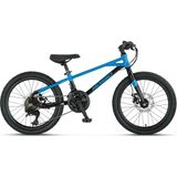 Mosso Demarch M-20-Md Erkek Çocuk Bisikleti 228H 20 Jant 21 Vites Blue Black - Çok Renkli