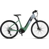 Mosso E-Legarda Elektrikli Kadın Şehir Bisiklet 450H Hyd 28 Jant 10 Vites Green L.green