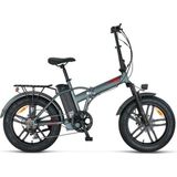 Mosso Ignera-Rr Elektrikli Katlanır Bisiklet 420H Hd 20 Jant 7 Vites Mat Antrasit Kırmızı