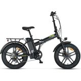 Mosso Ignera-Rr Elektrikli Katlanır Bisiklet 420H Hd 20 Jant 7 Vites Mat Siyah Lıme - Siyah Lime