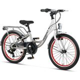 Mosso Infınıty-20-V Kız Çocuk Bisikleti 254H 20 Jant 6 Vites Whıte Quartz - Çok Renkli