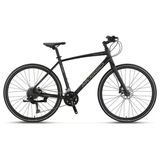 MOSSO LEGARDA-PRO-X18-MDM ERKEK ŞEHİR BİSİKLETİ 460H HD 28 JANT 18 VİTES SİYAH ANTRASİT