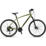 Mosso Legarda Pro X20 New - Msm H 46CM (S - M) Kadro Şehir Bisikleti - Yeşil Siyah - Yeşil - Siyah