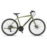 MOSSO LEGARDA-PRO-X21-MDM ERKEK ŞEHİR BİSİKLETİ 510H HD 28 JANT 21 VİTES YEŞİL SİYAH