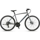 Mosso LEGARDA-PRO-X24-MDM Erkek Şehir Bisikleti 460H Hd 28 Jant 24 Vites Antrasit Lacivert - Çok Renkli