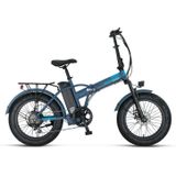 Mosso Lunara-Rr 20 Jant 7 Vites 420H Mavi Elektrikli Katlanır Bisiklet