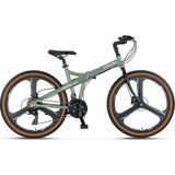 Mosso Marine 26 Jant 17K H.disk 21 Vites Katlanır Bisiklet Army Green - Yeşil