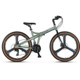 Mosso Marine 26 Jant 17K H.disk 21 Vites Katlanır Bisiklet Army Green