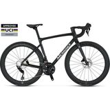 Mosso R16 Sr7.2 Karbon Yol Yarış Bisikleti 2X12 105 Set 52 Kadro - Siyah