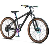 Mosso Rainbow 27,5 Cues 9s 16 Kadro Hidrolik Disk Fren Dağ Bisikleti (155 ile 175 cm Arası Boy) - Siyah