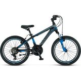 Mosso Wildfire 20 Jant Vitesli Çocuk Bisikleti (120-140 cm Arası Boy) - Siyah - Mavi