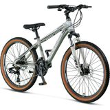 Mosso Wildfire 24H 13 Kadro Hidrolik Disk Fren Dağ Bisikleti (135 / 155 cm Arası Boy) - Mat Gri