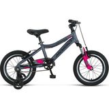 Mosso Wıldfıre L-16-V Kız Çocuk Bisikleti 255H V 16 Jant Antrasit Pembe - Çok Renkli