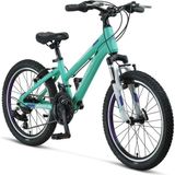 Mosso Wıldfıre L-20-V Kız Çocuk Bisikleti 280H 20 Jant 18 Vites Emerald Mor - Zümrüt Yeşili - Mor