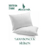 Mossyna 2'li Boncuk Silikon Dolgulu Yastık 50 X 70 Cm Nonwoven Yıkanabilir