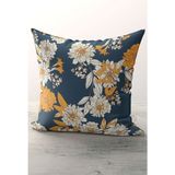 Mossyna Micro Kumaş Dijital Baskı Fermuarlı 43*43 cm Kırlent Kılıfı - Çok Renkli - 43x43
