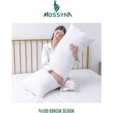 Mossyna Sarılma Yastığı Büyük Boy Ölçü Seçeneği - 40 x 200 cm - Beyaz