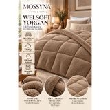 Mossyna Sıcacık Welsoft Yorgan – Çift Taraflı, Peluş Dokulu, Yumuşacık Kış Konforu
