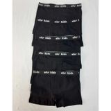Mostess Erkek Çocuk Likralı Boxer 5 Lİ PAKET siyah
