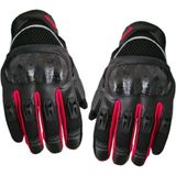 Motari Adventure Motosiklet Eldiveni | CE EN 13594 Yasaya Uygun | TPU Eklem Koruma | Nefes Alabilir | Dokunmatik | Yerli Üretim - 2XL - Kırmızı