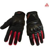 Motari Kavra CE EN 13594 1 KP Sertifikalı Kışlık Motosiklet Eldiveni Shoftshell Kırmızı - 2XL