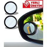 Motaysan Kör Nokta Aynası Yuvarlak 2 Adet Gerçek Camdan Üretilmiştir Park Etme Aksesuarı - Sağ - Sol