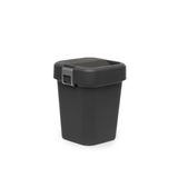 Motek 8 lt Comfort Dust Bin Siyah Çöp Kovası