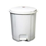 Motek Elit Pedallı Plastik Çöp Kovası İç Kovalı 22 Lt Beyaz