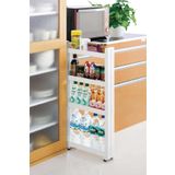 Motek GNRL013 Beyaz Çok Amaçlı Banyo Rafı