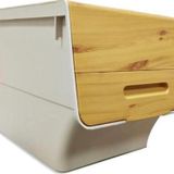 Motek Patateslik Soğanlık Tekerlekli Organizer Çok Amaçlı Saklama Kutusu 1X33 Lt Bambu+Krem