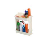 MOTEK TEKERLEKLİ MODERN ORGANİZER RAF 2 KATLI MR-02 BEYAZ