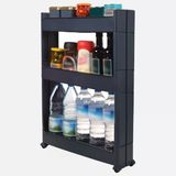 Motek Tekerlekli Organizer Raf (4'Li Paket)