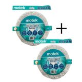 Motek Yeni Turbo Disk Mop Yedek Püskül 2 Adet