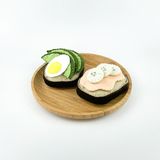 Mother And Toys Keçe Oyuncak - Avokado Tost Oyun Seti - Felt Toys - %100 El Yapımı