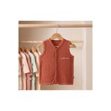 Mother Love %100 Organik Pamuk Çift Katlı ve Çıtçıtlı Bebek Yeleği 9-36 Ay