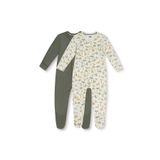 MOTHERCARE Erkek Bebek Tulum Safari Baskılı Çıtçıtlı Bisiklet Yaka Long Sleeve Patikli