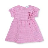 Mothercare Kız Bebek Elbise Bisiklet Yaka Kısa Kol - Pembe
