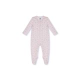 MOTHERCARE Kız Bebek Tulum Çiçek Baskılı Çıtçıtlı Bisiklet Yaka Uzun Kol Patikli
