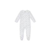 MOTHERCARE Kız Bebek Tulum Çiçek Baskılı Çıtçıtlı Bisiklet Yaka Uzun Kol Patikli