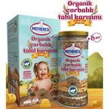 Motherese Organik Çorbalık Tahıl Karışımı 400gr - Organik Bebek Çorbalık Tahıl Karışımı 400gr