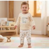 Motherlove %100 Organik Bebek Pijama Takımı 3 - 36 Ay - Sarı - 12 - 18 Ay